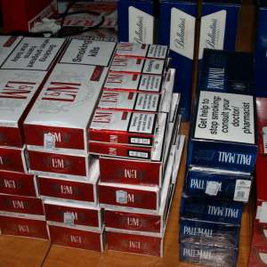 Ţigarete şi alcool descoperite la P.T.F. Oancea