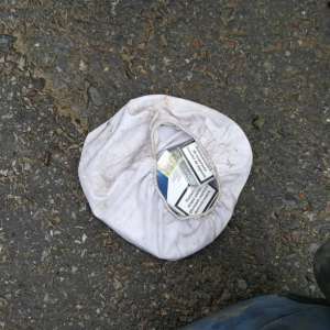 Mercedes Sprinter căptuşit cu ţigarete de contrabandă   