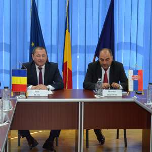 Întalnire oficială între șefii Poliției de Frontieră din România și Serbia