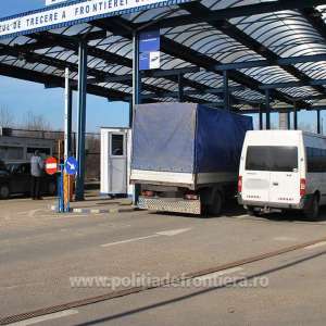 Autovehicul căutat de autoritățile din Polonia, descoperit la P.T.F. Siret