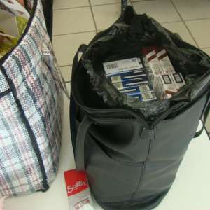 Bagaje cu aromă de tutun