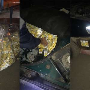 Țigări de proveniență ucraineană, descoperite la frontiera de nord