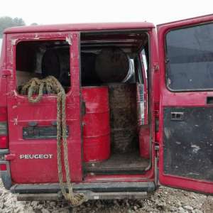 Motorină confiscată la S.P.F. Cernavodă