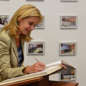 Vizită a ambasadorului Olandei la Centrul de Comandă şi Control al  Poliţiei de Frontieră Române