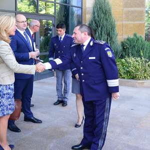 Vizită a ambasadorului Olandei la Centrul de Comandă şi Control al  Poliţiei de Frontieră Române