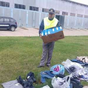 Bunuri în valoare de 5.269 lei, fără documente justificative, descoperite de poliţiştii de frontieră