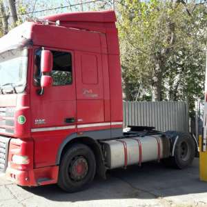 Autotractor furat din Italia, descoperit la Constanţa