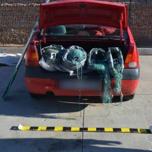 Peste 200 kilograme de peşte confiscate de poliţiştii de frontieră gălăţeni   