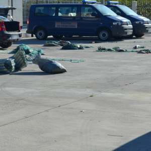 Peste 200 kilograme de peşte confiscate de poliţiştii de frontieră gălăţeni   