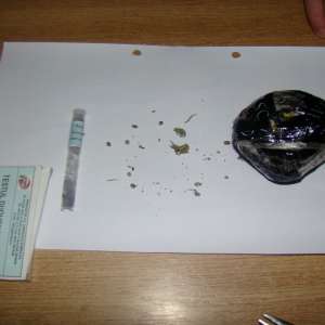 Marijuana descoperită la P.T.F. Galaţi-rutier