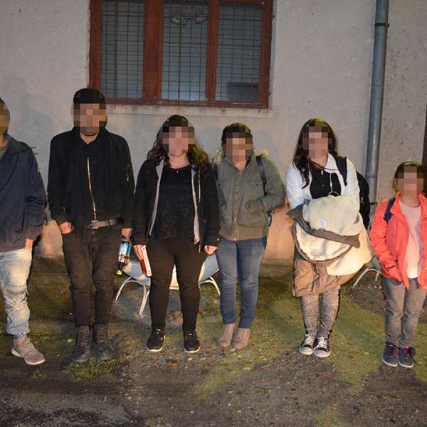 Șase migranţi, cinci irakieni și un afgan, opriți la frontieră