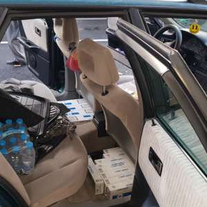 Aproximativ 4.000 pachete cu ţigări de contrabandă, descoperite de polițiștii de frontieră constănțeni