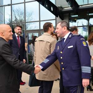 Ambasadori şi înalţi oficiali din 20 de state membre ale Uniunii Europene, în vizită la Poliţia de Frontieră Română