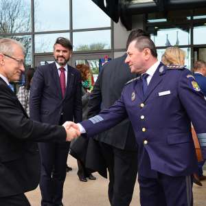 Ambasadori şi înalţi oficiali din 20 de state membre ale Uniunii Europene, în vizită la Poliţia de Frontieră Română