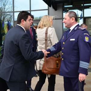 Ambasadori şi înalţi oficiali din 20 de state membre ale Uniunii Europene, în vizită la Poliţia de Frontieră Română