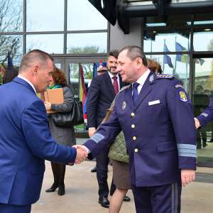 Ambasadori şi înalţi oficiali din 20 de state membre ale Uniunii Europene, în vizită la Poliţia de Frontieră Română