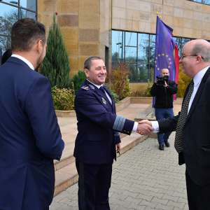 Ambasadori şi înalţi oficiali din 20 de state membre ale Uniunii Europene, în vizită la Poliţia de Frontieră Română