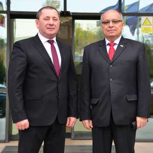 Inspectorul general al Poliţiei Naţionale Ungare, în vizită la Poliţia de Frontieră Română