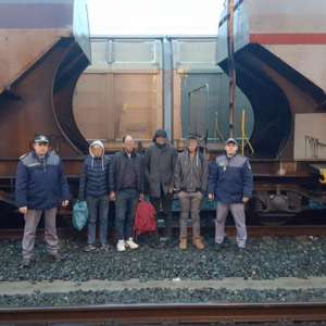 Trei libieni şi un algerian, depistați ascunşi într-un tren de marfă internaţional la P.T.F. Curtici
