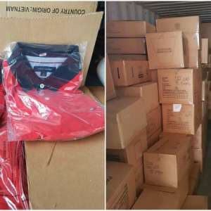 Bunuri  susceptibile a fi contrafăcute, în valoare de aproximativ 4.800.000 lei, confiscate în Portul Constanţa Sud Agigea