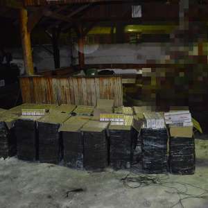 Peste 8.300 pachete țigări confiscate de către polițiștii de frontieră