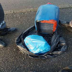 Țigări de contrabandă confiscate la frontiera de nord