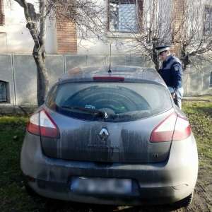 Autoturism Renault furat din Franța, depistat la controlul de frontieră