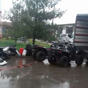 2 autovehicule de teren(ATV) furate din Franța, descoperite la frontiera timișeană