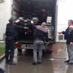 2 autovehicule de teren(ATV) furate din Franța, descoperite la frontiera timișeană