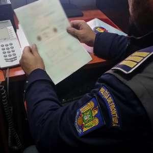 Autoturism radiat din circulaţie, descoperit în P.T.F. Sculeni   