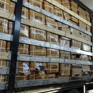 Un camion încărcat cu încălţăminte contrafăcută, a cărei valoare, dacă ar fi fost comercializată, depăşeşte 2 milioane de lei, depistat la P.T.F. Giurgiu