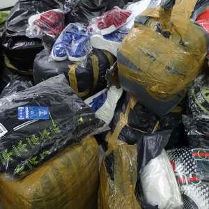 Bunuri în valoare de peste 140.000 lei susceptibile a fi contrafăcute, confiscate la P.T.F. Giurgiu