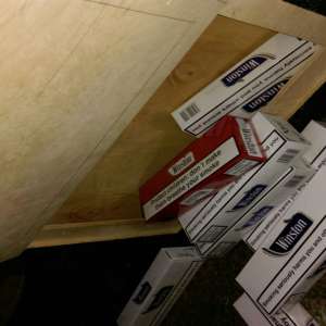 6.000 de țigarete de contrabandă descoperite la controlul de frontieră