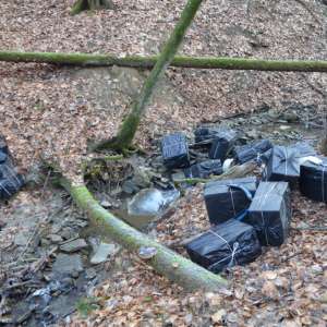 Peste 13.000 de pachete de ţigări de contrabandă, confiscate la frontiera de nord