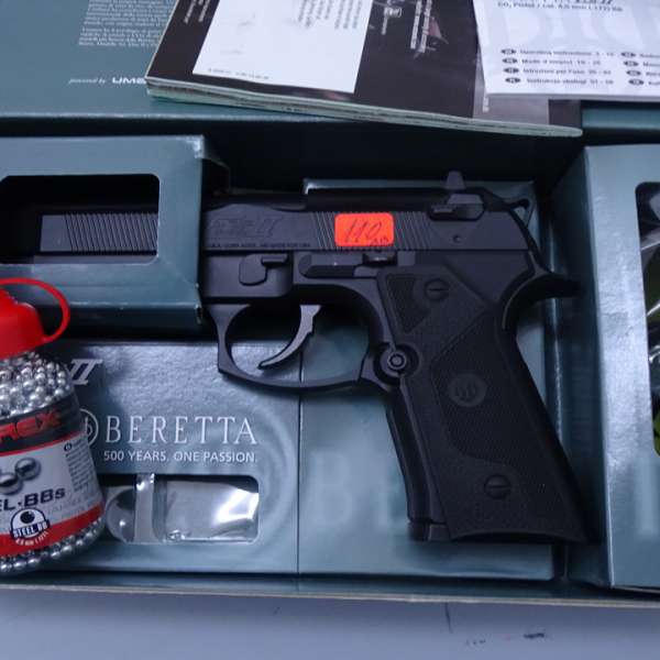 Pistol cu aer comprimat descoperit într-un autoturism,   la P.T.F. Giurgiu