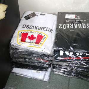 Bunuri în valoare de peste 550.000 lei susceptibile a fi contrafăcute, confiscate la P.T.F. Giurgiu