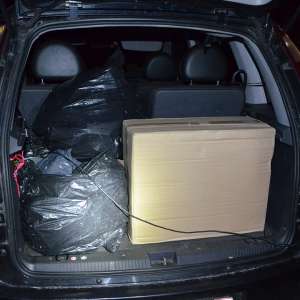 Ţigări fără documente legale, descoperite de  poliţiştii de frontieră mehedințeni