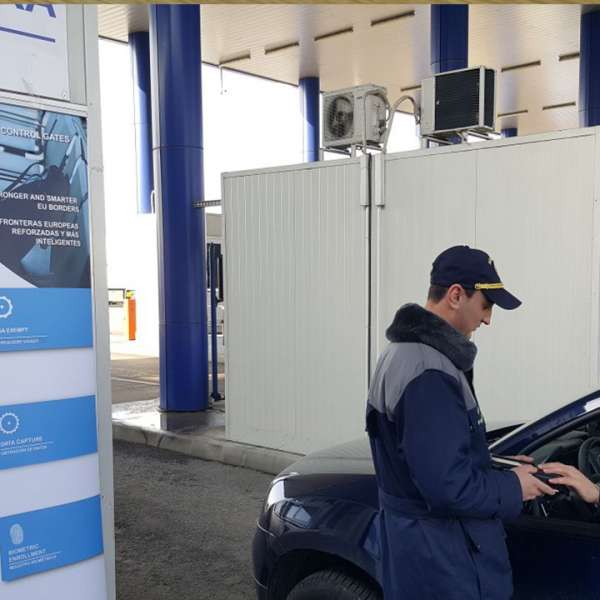 State-of-the-art technology for border control, tested at Calafat