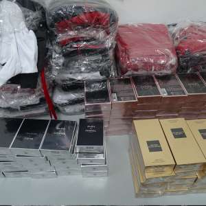 Aproximativ 650 de bunuri  susceptibile a fi contrafăcute,  descoperite la P.T.F. Giurgiu