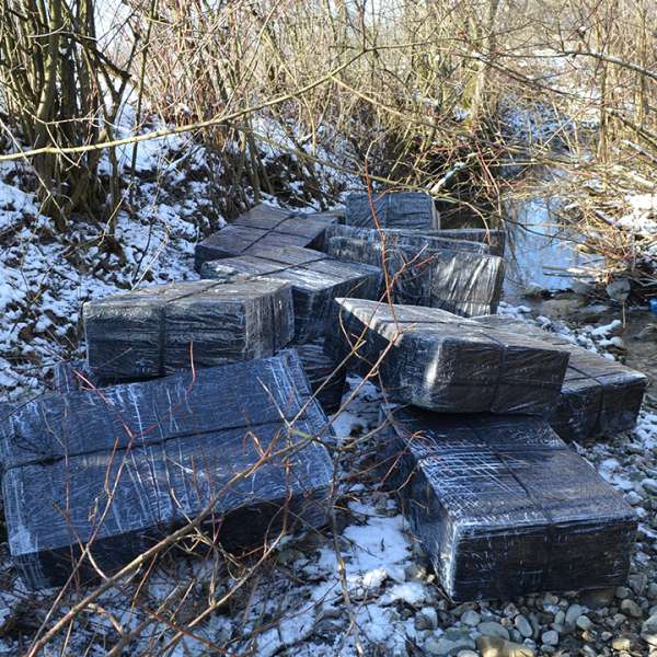 17.700 pachete țigări confiscate la frontiera de nord