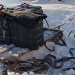 Contrabandă de ţigări cu sania, la frontiera de nord