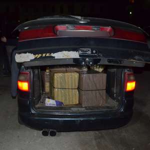 Contrabandă de ţigări cu sania, la frontiera de nord
