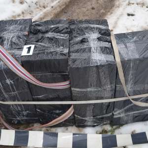 Ţigări de contrabandă confiscate la frontiera de nord