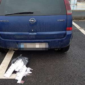 Ţigări de contrabandă confiscate la frontiera de nord