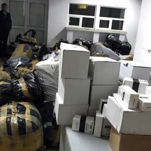 Peste 8.000 de bunuri  susceptibile a fi contrafăcute,  descoperite la P.T.F. Giurgiu