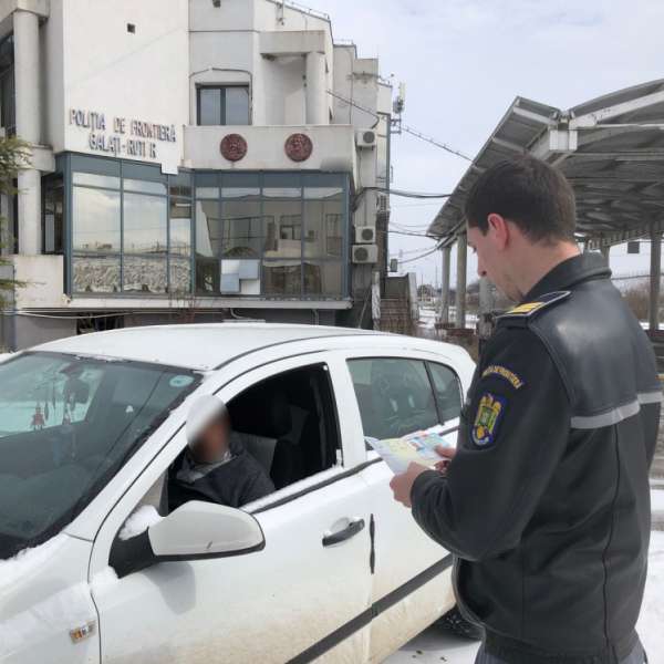 Cetăţean român căutat de autorităţile din Germania, depistat la P.T.F. Galaţi rutier