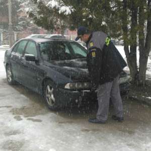 Autoturism căutat de autorităţile austriece, indisponibilizat de poliţiştii de frontieră mehedinţeni