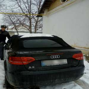 Audi A3, căutat de autoritățile din Spania, depistat la P.T.F. Albiţa   