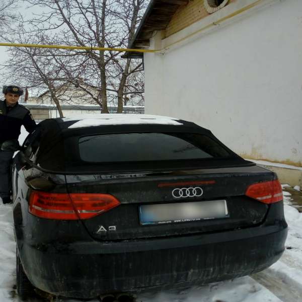 Audi A3, căutat de autoritățile din Spania, depistat la P.T.F. Albiţa