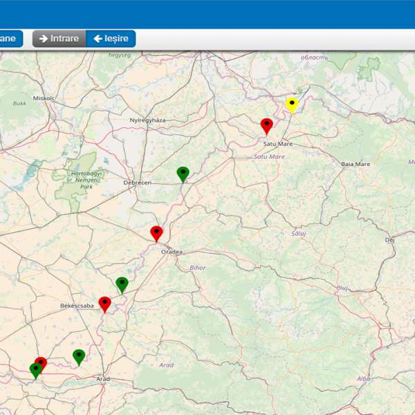 Măsuri pentru fluidizarea traficului de automarfare, în punctele de trecere a frontierei din vestul ţării